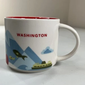 Starbucks Washington DC 14oz Mug You Are Here 2015 Collector Series Coffee Cup - Picture 1 of 7