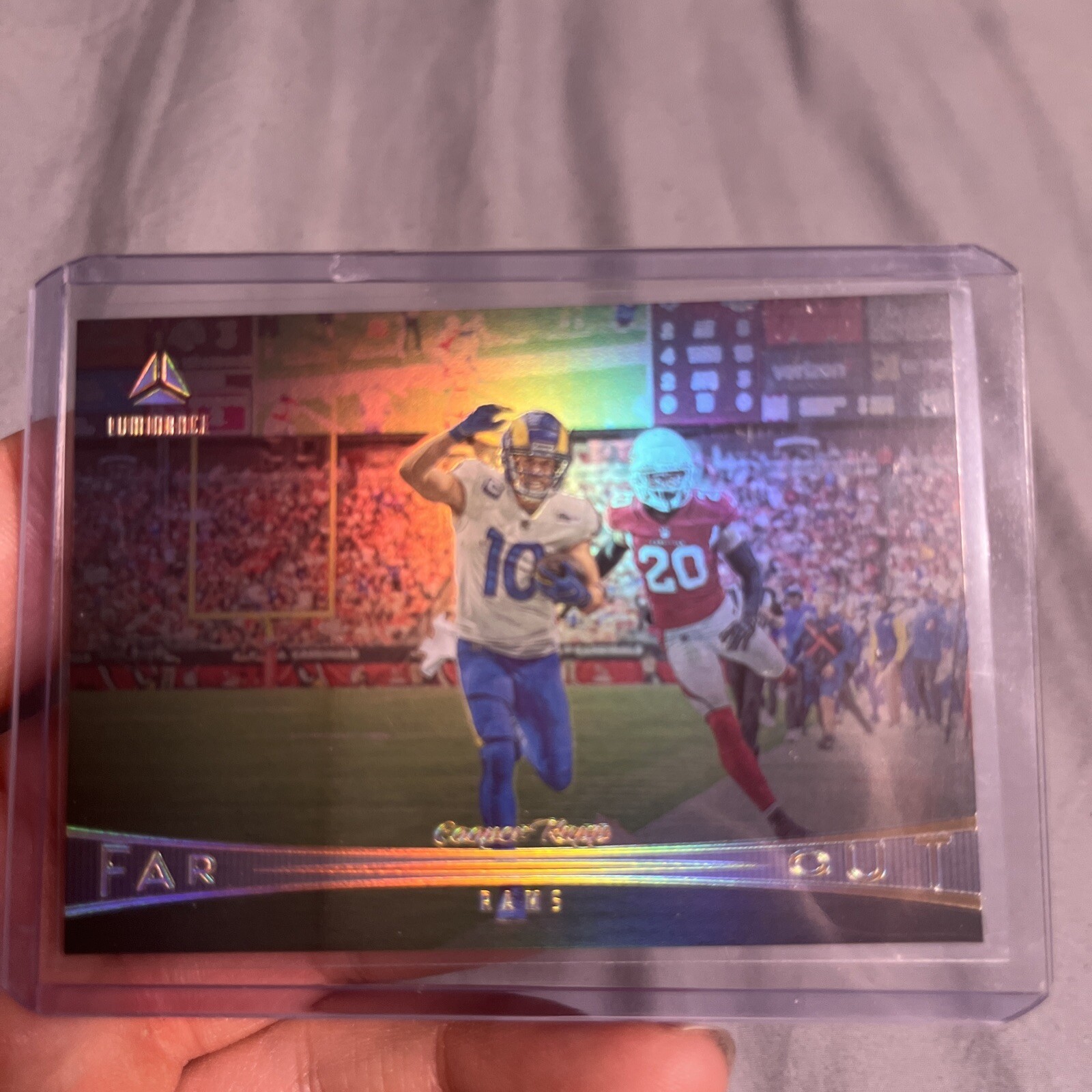 🔥Cooper Kupp 2023 Panini Luminance Far Out Case Hit Rams SSP