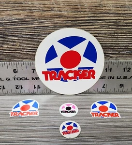Tracker Skateboard Trucks USA Vintage Skateboarding 5 STICKER LOT Tony Hawk  OG - Picture 1 of 1