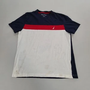 Nautica Shirt Mens Small White Lightweight Outdoors Casual Comfort - Picture 1 of 12