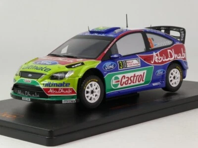 IXO Ford Focus RS WRC #3 Hirvonen Rally Sardgena 2009 1/24 24RAL027B.22 - Immagine 1 di 3