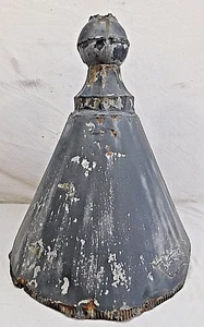 Antique Victorian Style Tin Turret Roof Finial - C. 1880 Architectural Salvage - Picture 1 of 6