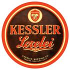 Kessler Lorelei Beer of Helena, MT NEW Sign: 18" Dia. Round USA STEEL XL- 4 LBS