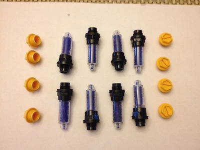 8 AIRCRAFT ENGINE DESICCANT DEHYDRATOR SILICA CESSNA PIPER LYCOMING TCM PLUGS - Image 1 of 4