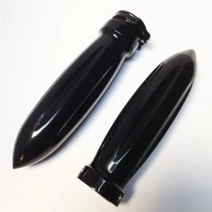 1 "Poignées Chrome pour Harley Honda Kawasaki Suzuki Yamaha VTX Shadow - Picture 1 of 6