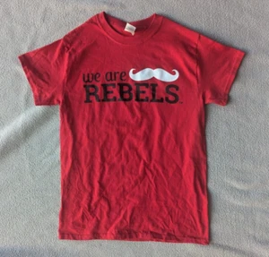 GILDAN UNLV We Are Rebels Graphic T Shirt Crew Neck Logo RED- S - Picture 1 of 6