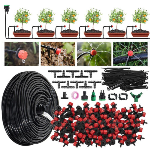 2024 Garden 1/4 inch drip irrigation kit vegetable automatic sprinkler system