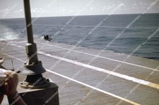 35m-16519 circa 1956 U.S. Naval flight deck operations aircraft carrier USS Shan