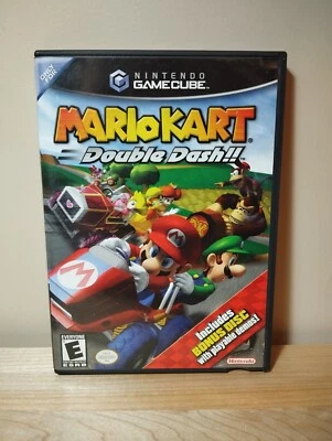 GC Mario Kart: Double Dash w/ Bonus Disc  (Nintendo GameCube) Complete CIB Good - Photo 1/4