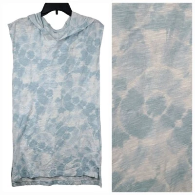 Jersey con capucha azul marino antiguo cubierta de natación sin mangas tie dye niñas XL 14/16 Foto 1 de 4