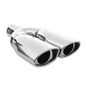 Universal Doble Escape Punta de Corte Tubo para Ford Focus Fusion Mondeo Kuga C. - Imagen 1 de 6