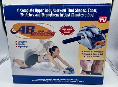 Sistema de entrenamiento AB Slide máquina de estiramiento de rodillos con rodillera y gel Foto 1 de 4