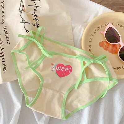 Sweetheart Women Dopamine Fashion Panties Cotton Waist Belt Underwear Intimates - Image 1 of 4