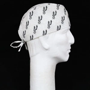 San Antonio Spurs Mini Logo All Over Theme Scrub Hat - Picture 1 of 1