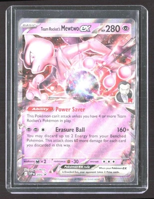 SV: Scarlet & Violet Promo Cards #205 Team Rocket's Mewtwo ex - Image 1 of 2