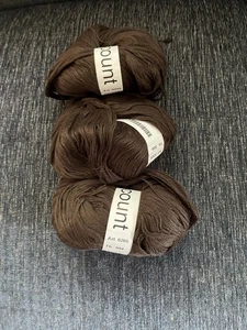 X3 Lang brown Lace Knitting Yarn - Picture 1 of 3