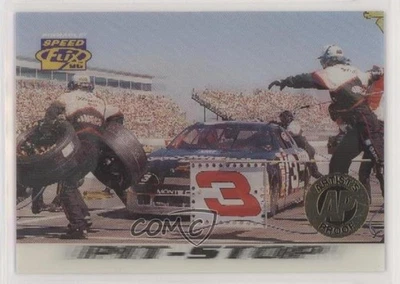 1996 Pinnacle Speed Flix Artist's Proof Dale Earnhardt #37 HOF - Image 1 of 2
