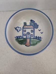 Ausgezeichnete Mary Alice Hadley Müslischale Steingut mit Hausdesign! - Bild 1 von 3