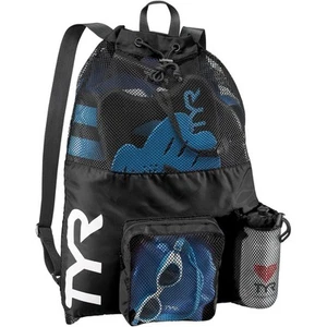 TYR Big Mesh Mummy Backpack - Black - Picture 1 of 1