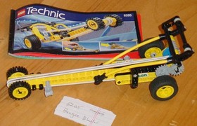 LEGO Technic 8205 Bungee Blaster Blast Off Dragster (1997)