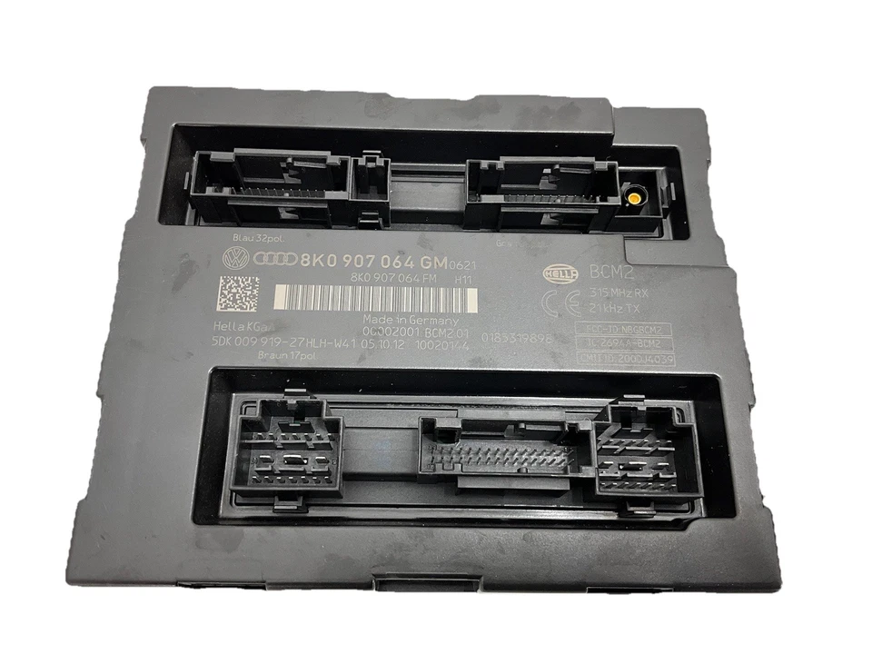 2013 AUDI A4 Body Control Module 8K0907064GM OEM - Image 1 of 4