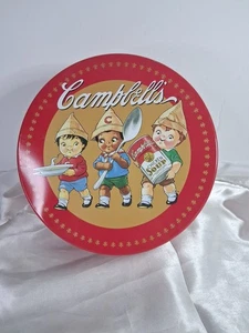 Vintage 1995 Campbell's Soup Kids Runde Metalldose 13" - Bild 1 von 3