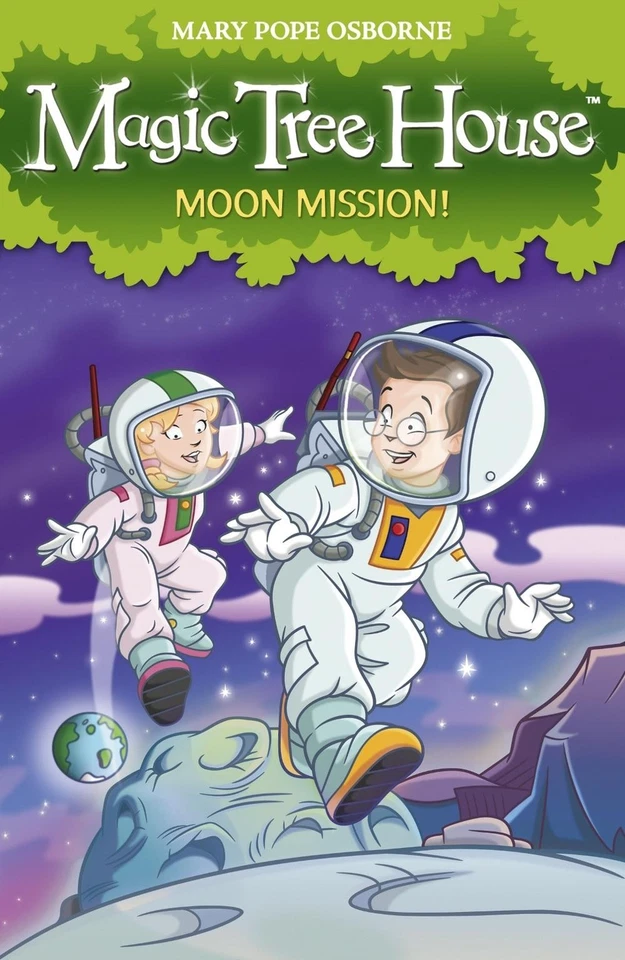 Magic Tree House 8: Moon Mission! by Mary Pope Osborne (English) Paperback Book - Image 1 of 1