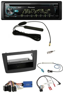 Pioneer CD MP3 Lenkrad DAB USB Autoradio für Alfa Romeo Mito 13-18 955 ISO schwa - Bild 1 von 4
