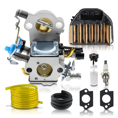 AZPARTSPRO Carburetor For Husqvarna 455 460 Rancher Chainsaw WTA29 544883001 544888301 Carb