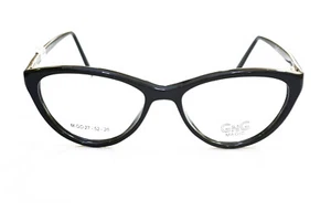 GNG CAT EYE BLACK ACETATE PHOTOCHROMIC ANTI BLUE PROGRESSIVE / Reading Glasses - Bild 1 von 3