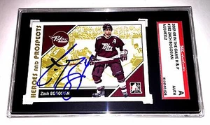 ZACH BOGOSIAN SIGNED 2007/08 HEROES AND PROSPECTS CARD #182 SGC AUTHENTICATED - Picture 1 of 1