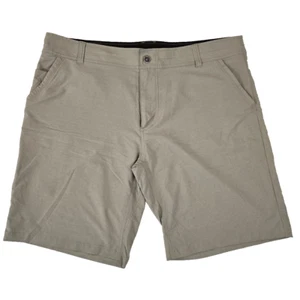 KUHL Amphibia Shorts Men's Size 42 Khaki Hybrid Quick Dry Hiking Outdoor #5129 - Picture 1 of 9