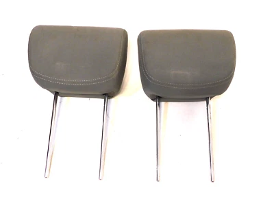 PAIR GRAY 2013-2016 Hyundai Santa Fe  SPORT CLOTH Headrests SECOND ROW Rear 2 - Image 1 of 4