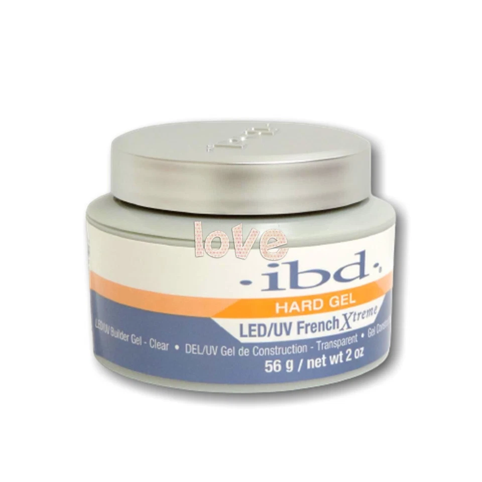 IBD French Xtreme CLEAR LED/UV 56g/2oz Hard Builder GEL Set of 1 jars - Image 1 of 1