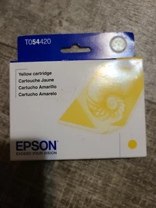 Epson TO54420 Yellow Ink Cartridge new old stock - Picture 1 of 4