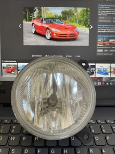 Discontinued OEM 03-06 Dodge Viper SRT10 Front LH or RH Bumper Fog Light w/Lamp - Picture 1 of 6