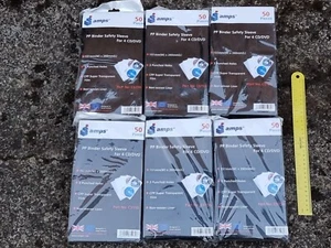 JOB LOT WHOLESALE 300 x DVD QUAD SAFETY SLEEVE BRAND NEW Wallet Protective Sheet - Picture 1 of 4