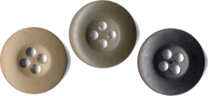 100 Pack BDU Buttons Replacement for Military Shirts Pants Tactical Duty Uniform - Picture 1 of 4