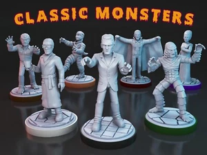 Classic Monsters miniatures - Imagen 1 de 16