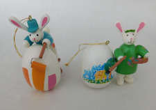 Avon Gift Collection Love A Bunny Collection Artist & Painting Bunny Ornaments