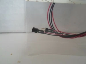 TCS 2 Pin MICRO Connector ( red and Black wires ) p/n 1520 - Picture 1 of 1