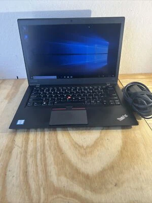 Lenovo 14" ThinkPad T460s Dual-Core i7-6600U 2.6GHz 8 GB RAM - 256GB SSD W10P — 第 1/4 张图片