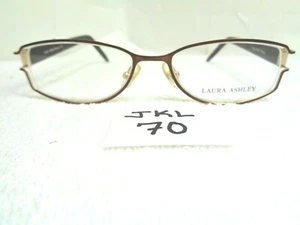 New LAURA ASHLEY Eyeglasses Ginger Rosetta Metal Plastic Combo (JKL-70)  - Picture 1 of 4