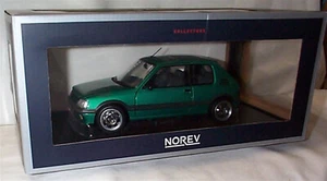 Peugeot 205 GTI Griffe in Green 1:18 SCALE New in box 184850 - Picture 1 of 4