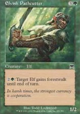 1x Elvish Pathcutter - Foil MTG Onslaught NM Magic Foil