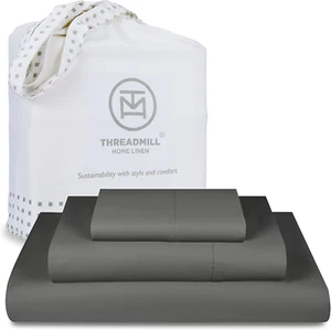 Luxury 800 Thread Count 100% Cotton Sheets - Sateen Weave Twin XL Bed-Sheets, Be - Picture 1 of 8