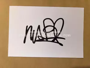 TARJETA BLANCA IMPRESA FIRMADA POR MARCELO BIELSA LEEDS UNITED - Imagen 1 de 1