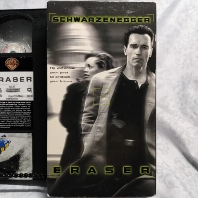 Eraser VHS 1996 Schwarzenegger - Image 1 of 3