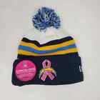 Rare NFL BCA Breast Cancer Awareness Beanie Los Angeles Chargers MD3