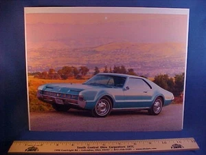 new 1966 Oldsmobile TORONADO calendar picture w/backer board--EZ frame '66 Olds - Picture 1 of 1